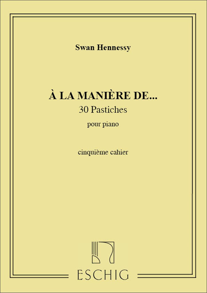 A La Maniere N 5 Piano